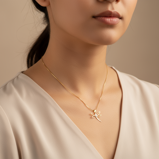 Gargantilla con colgante Nibelula Gold