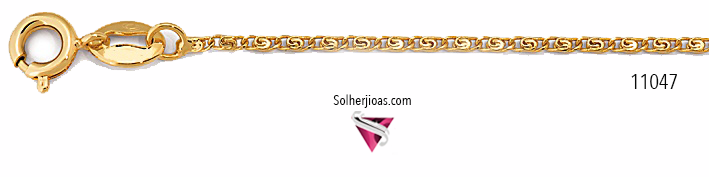 Cadena de Snail Gold
