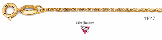 Cadena de Snail Gold