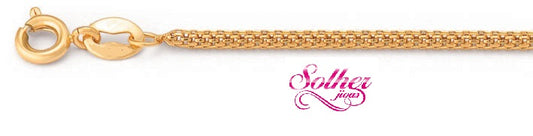 Cadena Tejido Trigo Gold