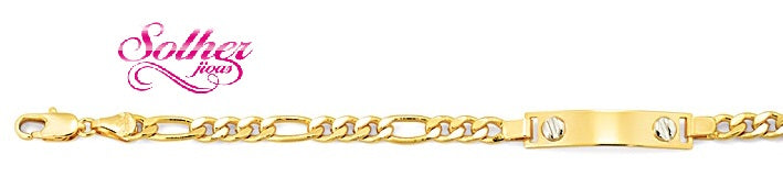 Pulsera 18 años gold