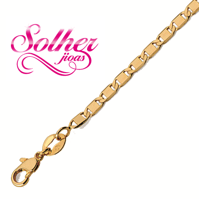 Cadena Ancla plana S Gold