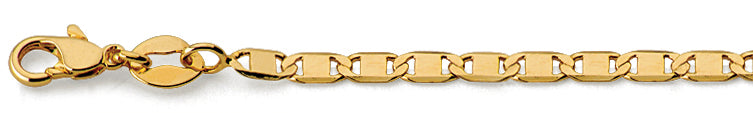 Cadena Ancla plana S Gold