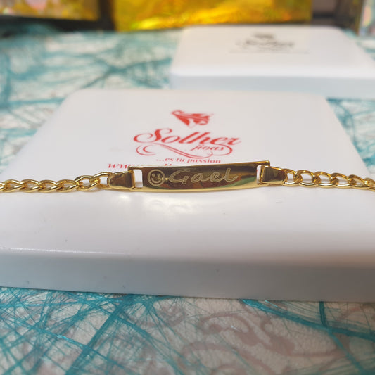 Pulsera Unisexo para Bebes y niños Personalizable