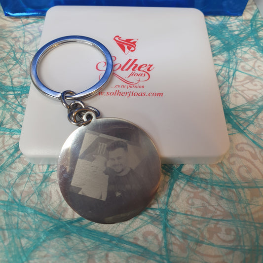 Llavero Personalizado Acero.