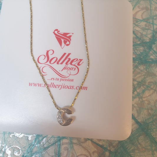 Gargantilla con Letras Alejir A/Z