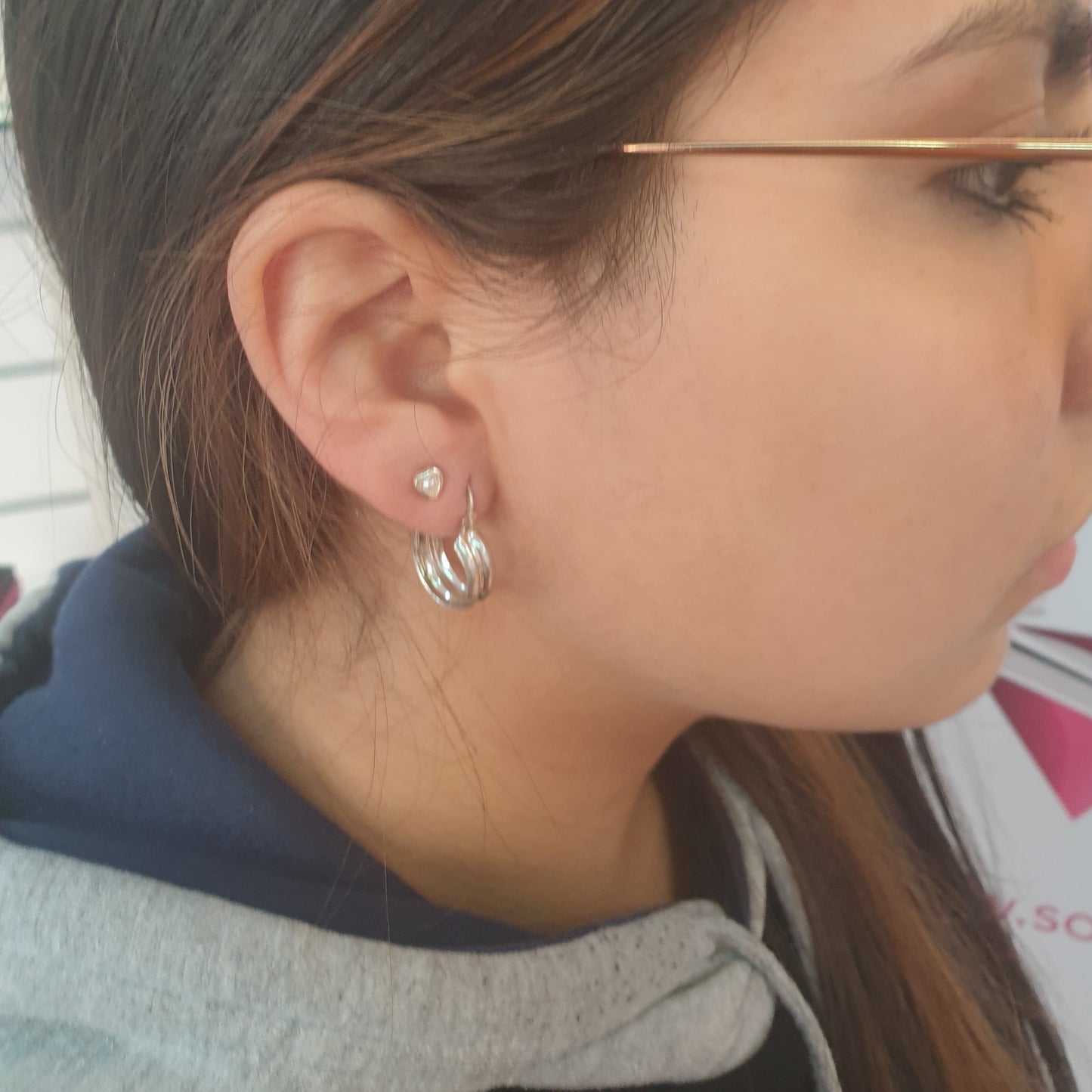 Argolla Marlen .Plata