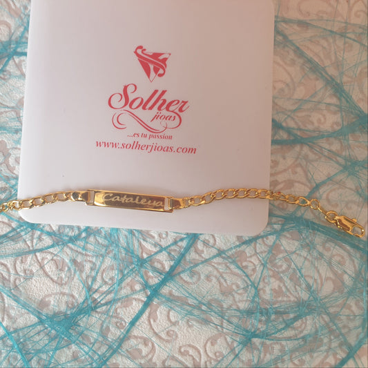 Pulsera Personalizado Gold.