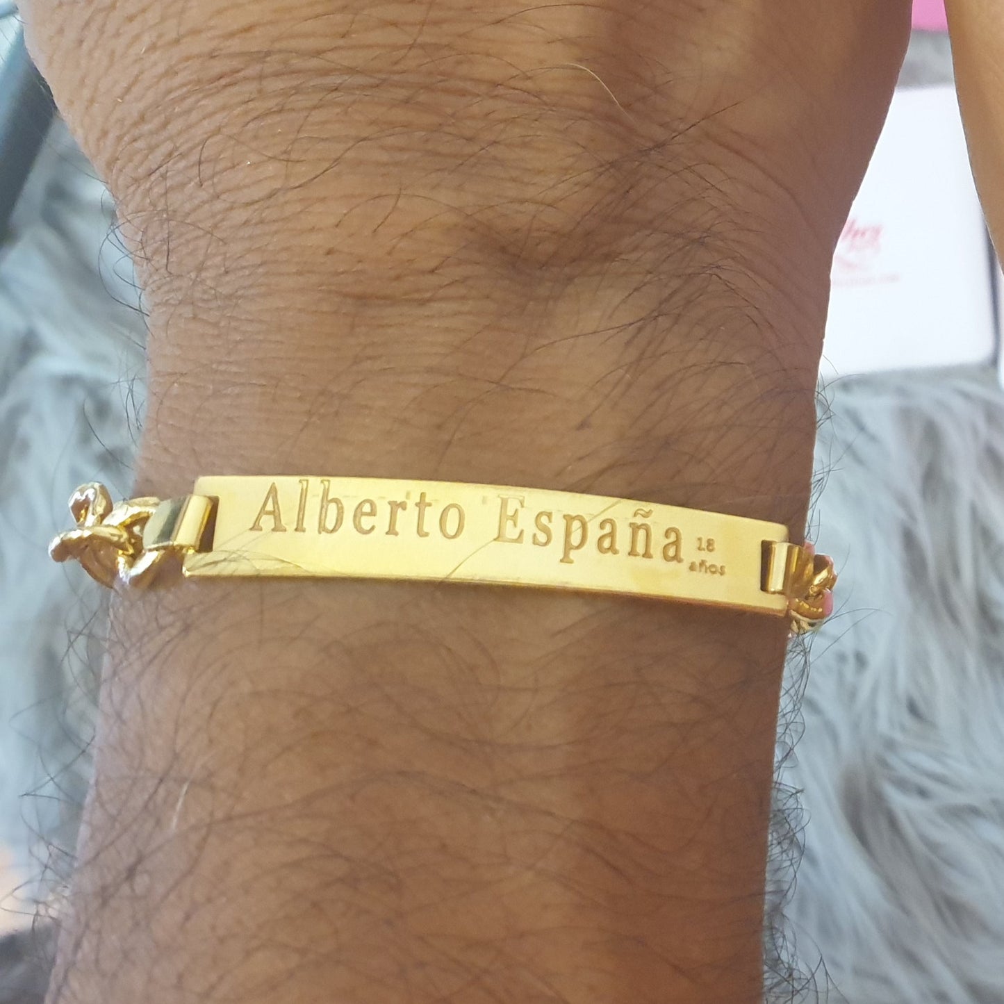 Pulsera Unisex para Adulto  Personalizable  Tejido Cartier