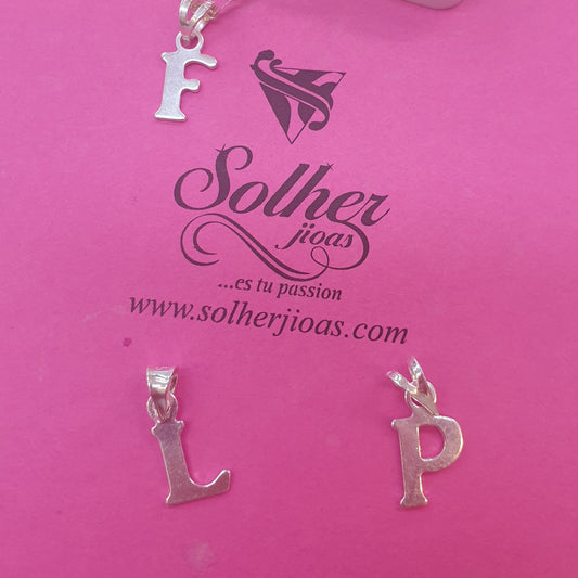 Cadena con Colgante Letras