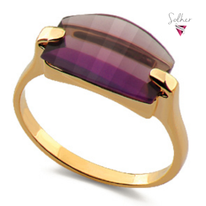 Anillo Cristales Asturianos Gold
