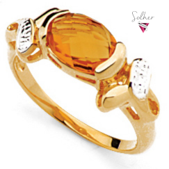 Anillo Cristales Asturianos Gold