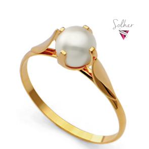 Anillo Perla Gold