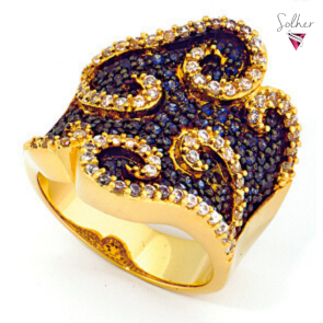 Anillo Laberinto Gold .