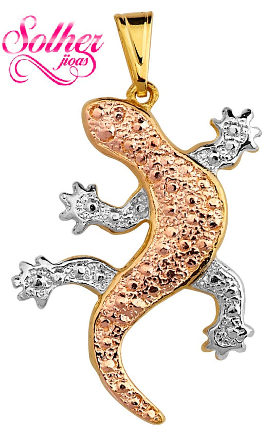 Colgante 🦎 Salamandra o Dragón de Gaudí Gold.