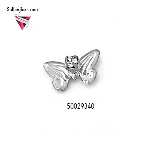 Pendiente Mariposa Circonita Plata.