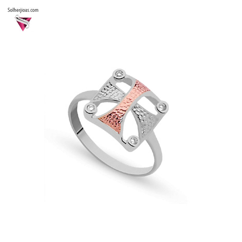 Anillo Circonitas Plata