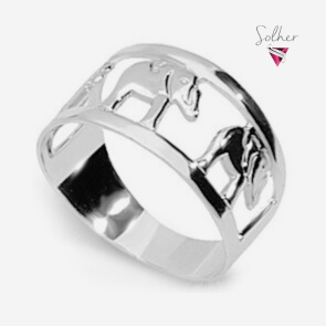Anillo Elefantes Plata