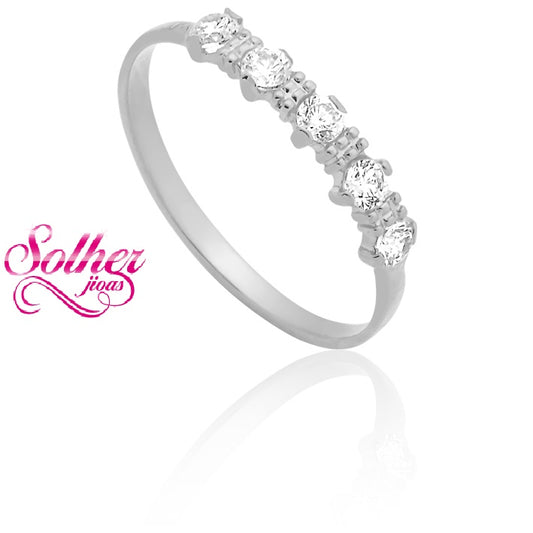 Anillo Destellos de Amor Plata