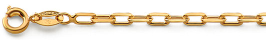 Cadena Figaro Largo T.M Gold