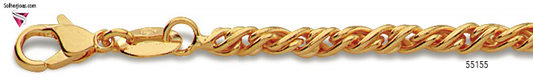 Cadena de Cordón Gold
