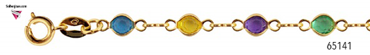 Pulsera Arcoiris Gold.