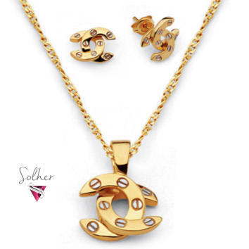 Conjunto Xantal Gold.