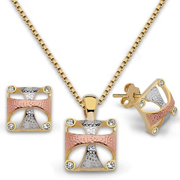 Conjunto Incluye Pendientes, Gargantilla