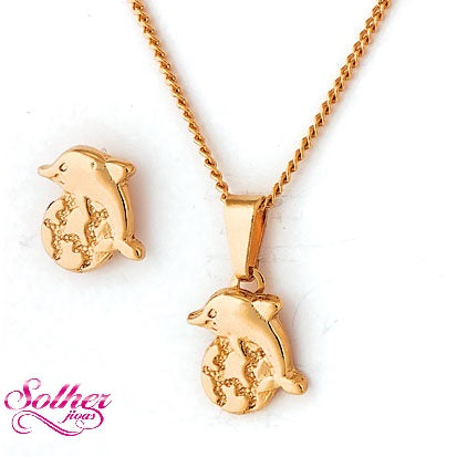 Conjunto Delfín con Balón Gold.
