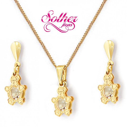 Conjunto 🐢 Tortuga Gold