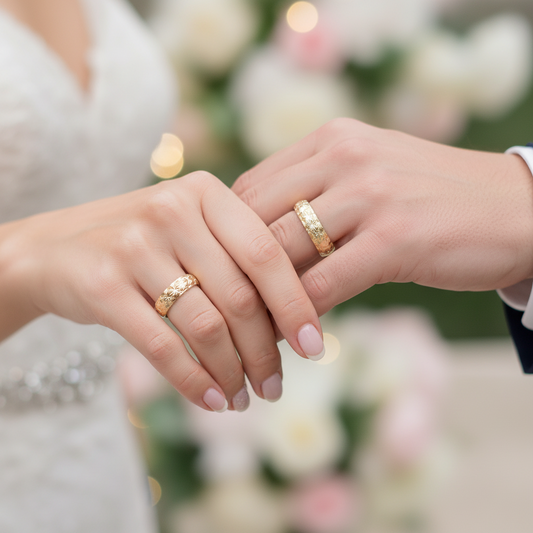 Alianza tallada MORUNA acabado con Relieve