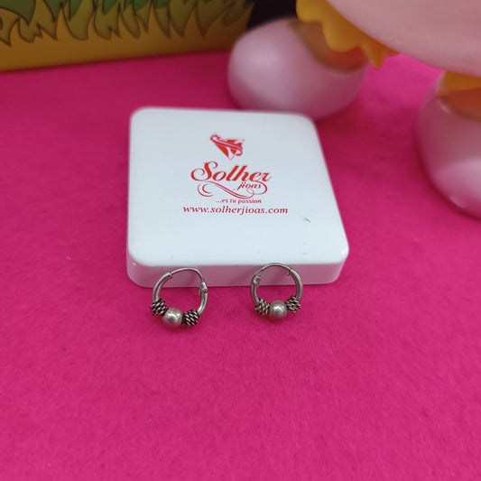 Argollas Mini Plata