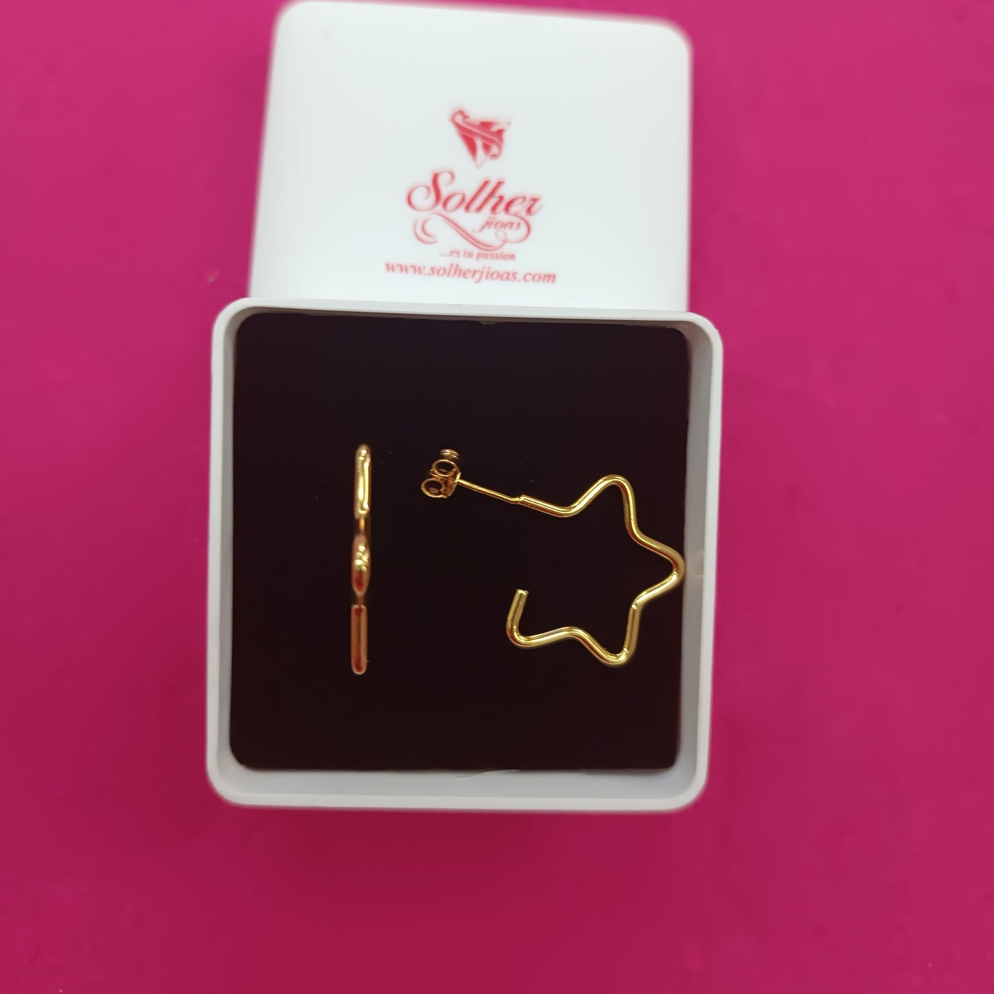 Argollas Estrella ⭐ Gold