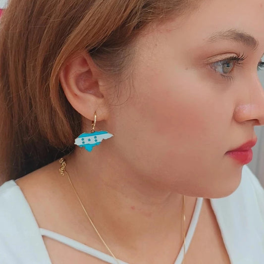 Pendientes 🇭🇳 Honduras Aro ⭕