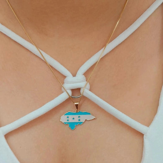 Cadena con colgante 🇭🇳 Honduras Gold.
