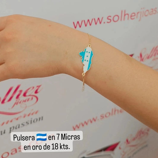 Pulsera Mujer Hondureña Gold