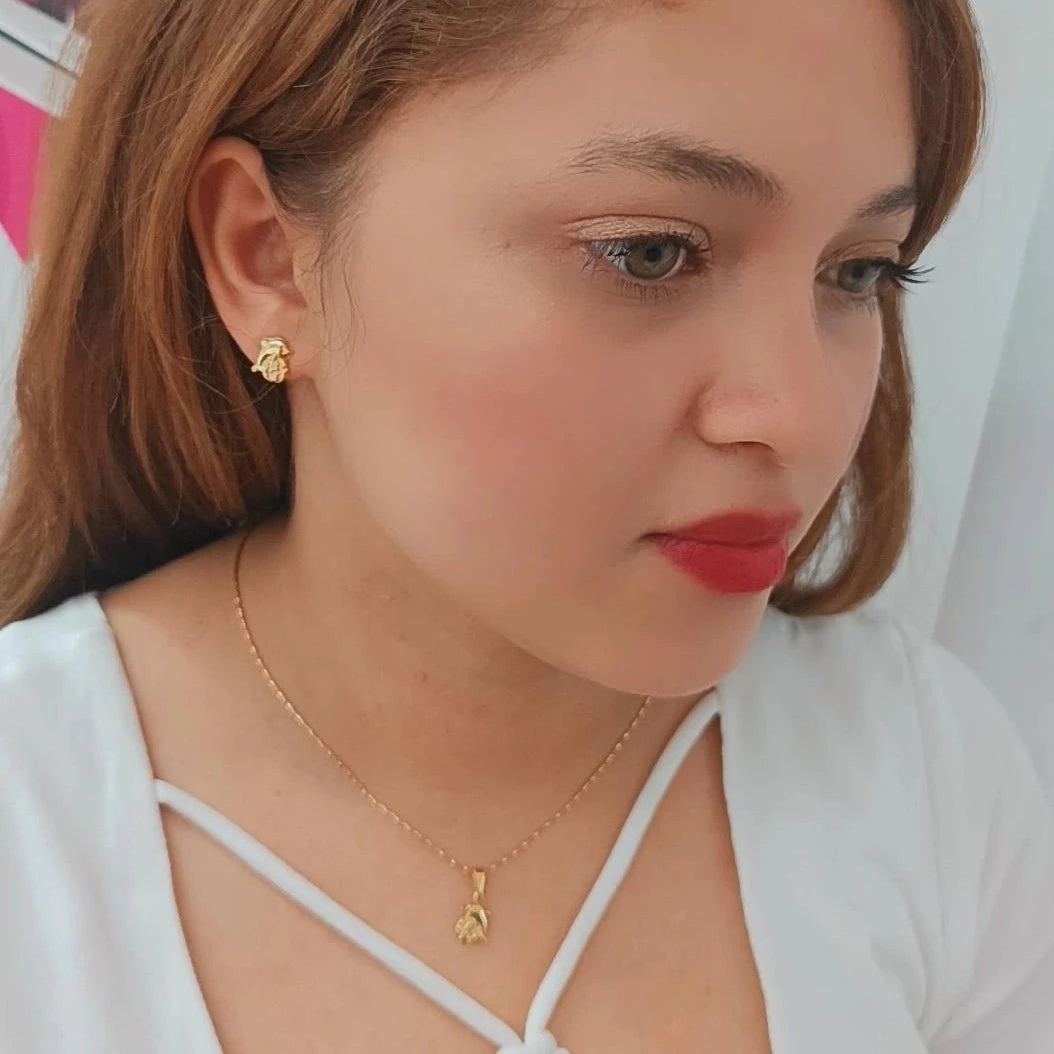 Conjunto Delfín con Balón Gold.