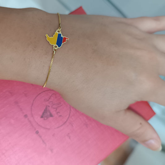 Pulsera Colombia Gold