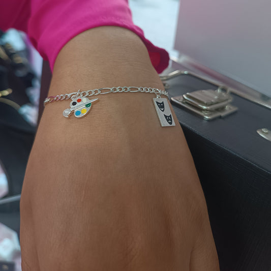 Pulsera Maquillador Plata