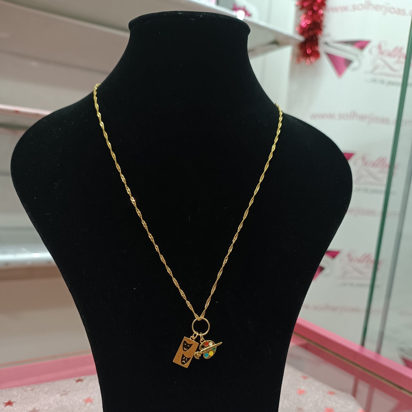 Gargantilla Maquilladores Gold