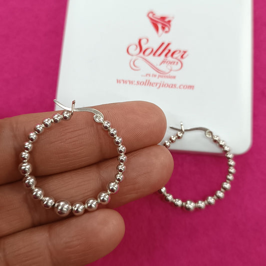 Argollas Balinés Plata