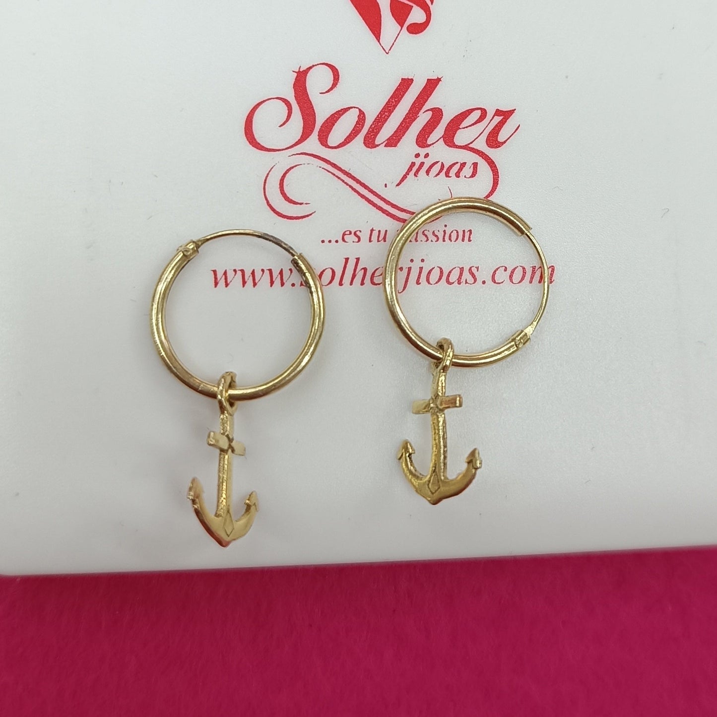 Argollas ⚓ Ancla Gold