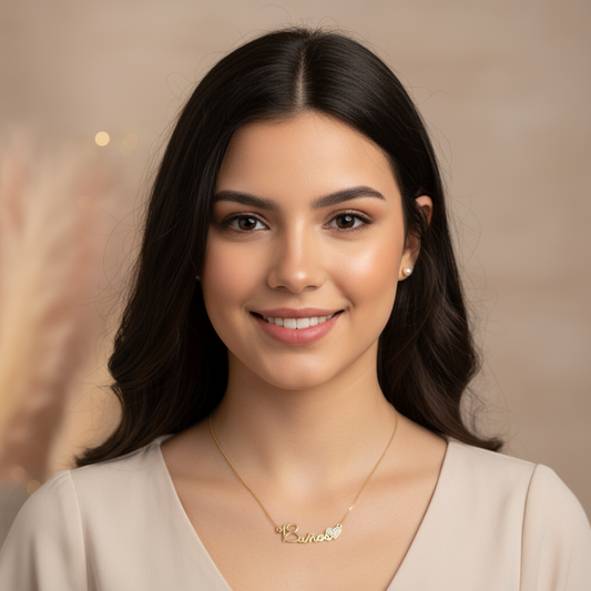 Gargantilla Corazon 18 años Gold.