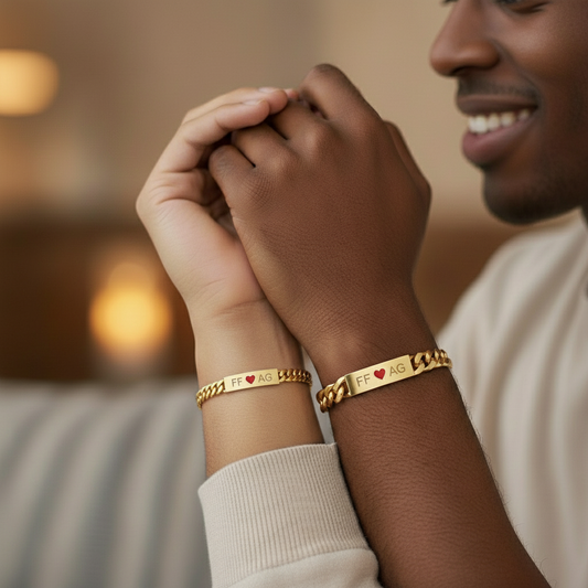 Pulsera personalizado Gold