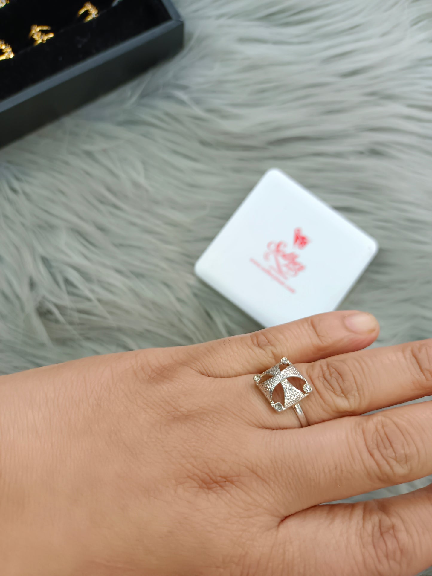 Anillo Circonitas Plata