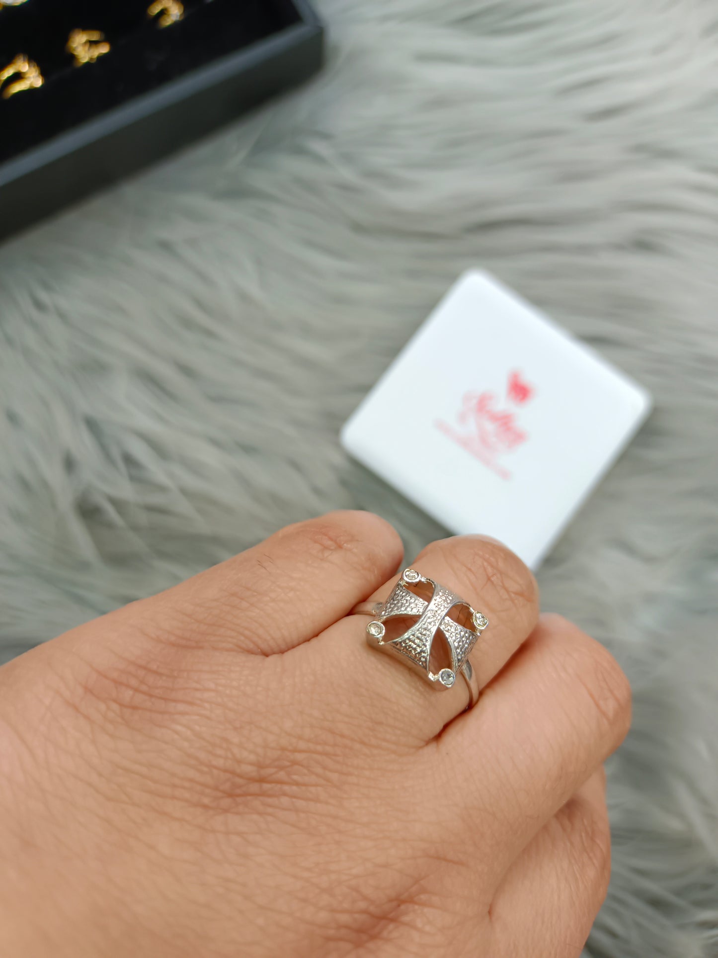 Anillo Circonitas Plata