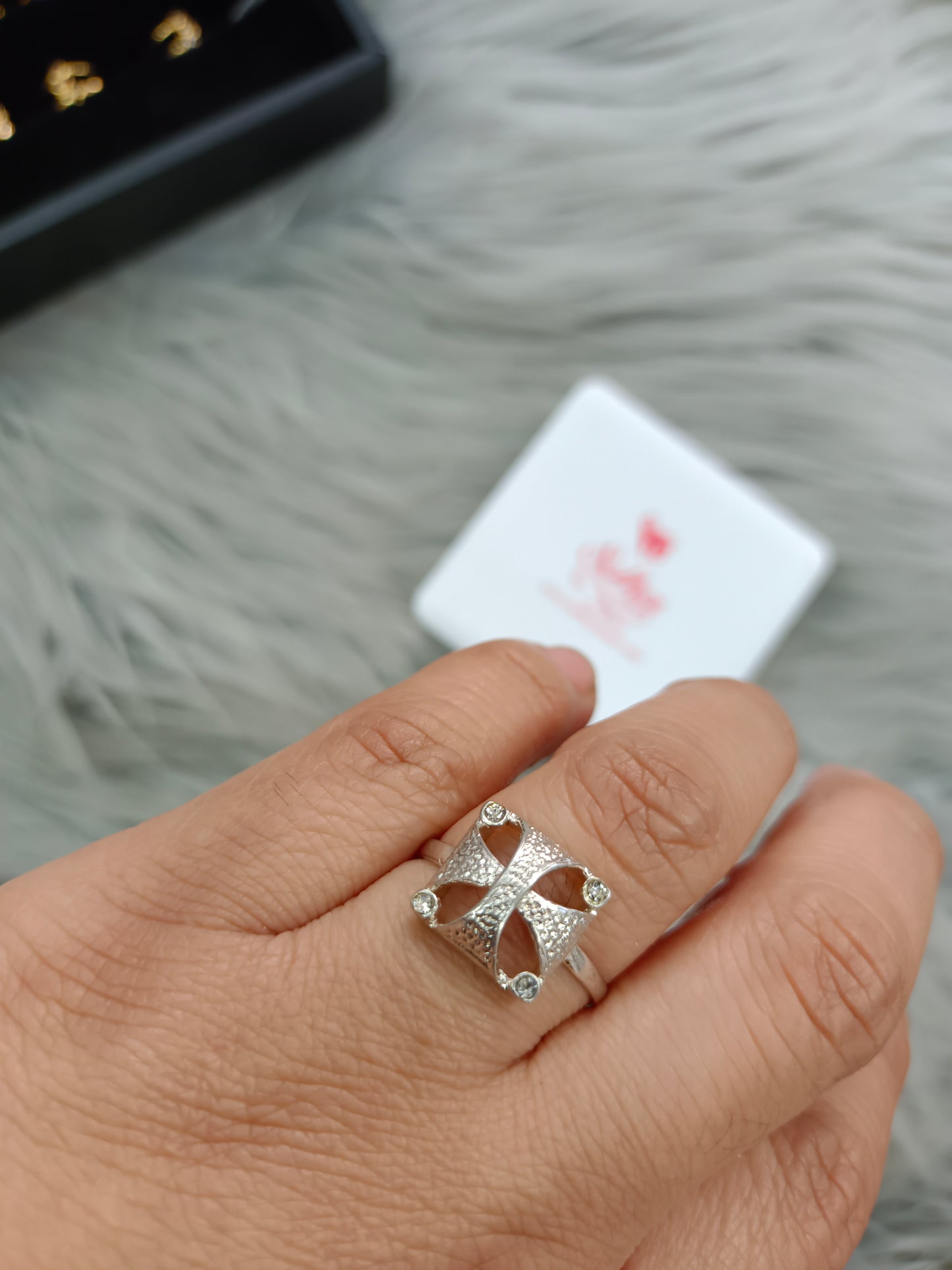 Anillo Circonitas Plata