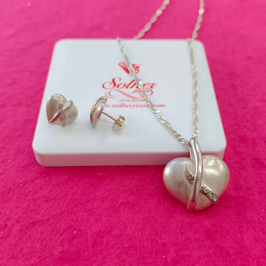 Conjunto del corazón de Madre Plata