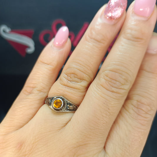 Anillo Topac unisex Plata