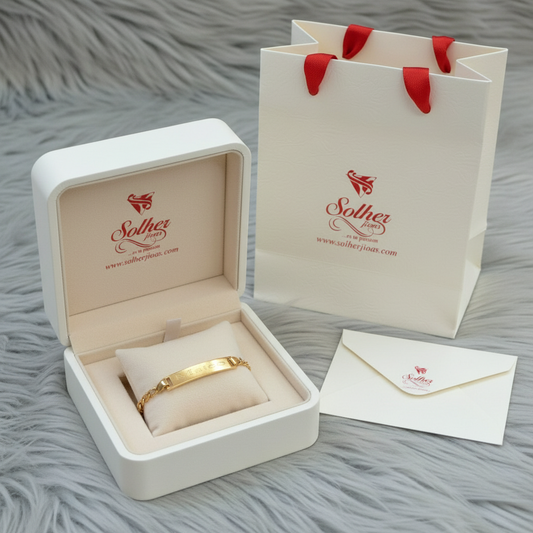 Pulsera personalizado Gold.
